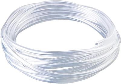 PVC Tuinslang 2m, 4mm ID x 6mm OD - Multifunctionele Slang voor Water, Lucht en Pomp Overdracht