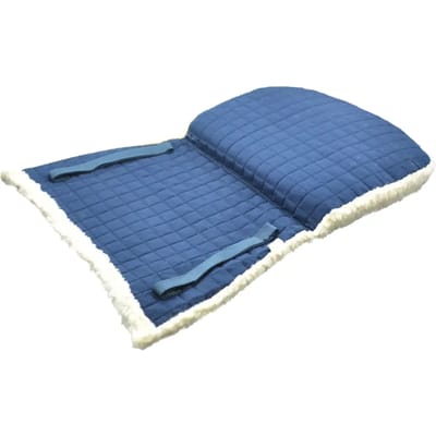 Paardendeken van katoen en fleece Burioni