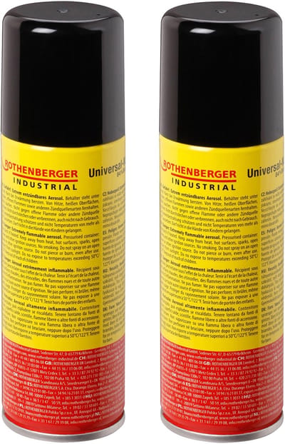 ROTHENBERGER Industrial 2x Gaskartusche Universeel 56 g 100 ml - 1000003740