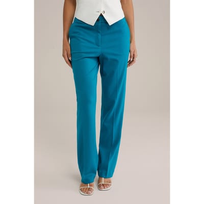 WE Fashion Trouser Green Blue Taglia: 32 | Pantaloni da completo Outlet | Donna | Blu