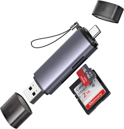 DailySupplies® SD Kaart Lezer - Card Reader - Geheugenkaartlezer