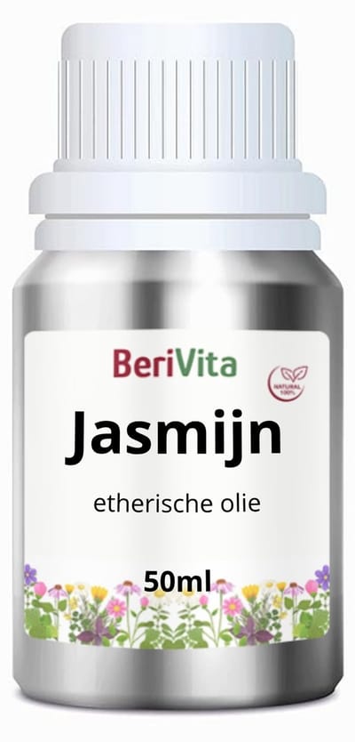 Jasmijn Olie 50ml - Pure Etherische Jasmijnolie van Jasmijn bloemen