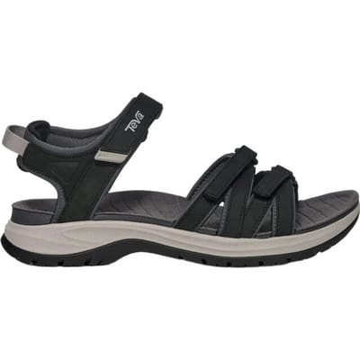 Teva Tirra Sport Leather - dames sandaal - Zwart - maat 37 (EU) 4 (UK)