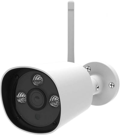 Beveiligingscamera Buiten - IP Camera Outdoor - Huis Bewaken - IP66 Waterdicht - 960P HD Resolutie - Wit