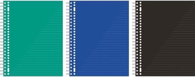 Kangaro collegeblok - A4 - lijn - 60 grams - met kantlijn - K-58371-3