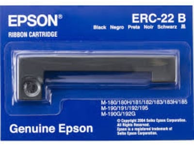 Epson ERC-22 B inktlint zwart hoge capaciteit (origineel)