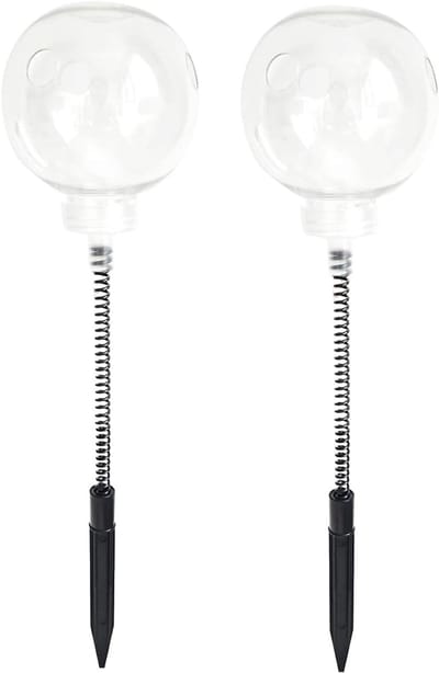 Kippenvoederpot - Voer dispenser - Stimuleert gedrag - Interactieve traktatie - 40 cm hoog - Zilver