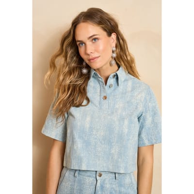 Blouse Abby | Blue