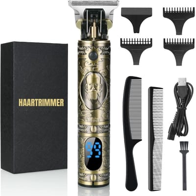 SCH® Trimmer Baard - Trimmer - Bronzen - 21cm x 11cm x 5cm