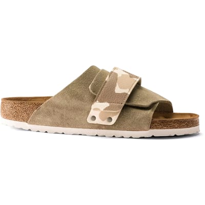 Suède leren sandalen Birkenstock Kyoto