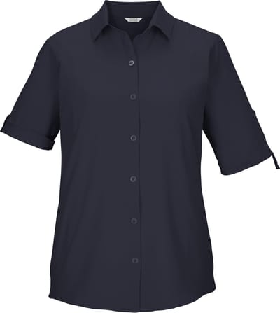 Killtec KOS 85 Women Woven Shirt - Blouse met korte mouwen - Dames - Blue Night - Maat 38