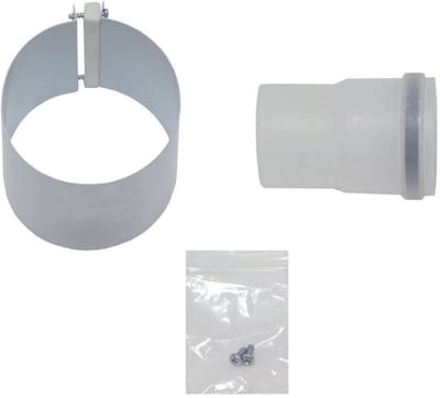 Vaillant Verlengstuk 40 mm Condensatie 60/100, PP, bij vervanging v. oude toestellen, 303912