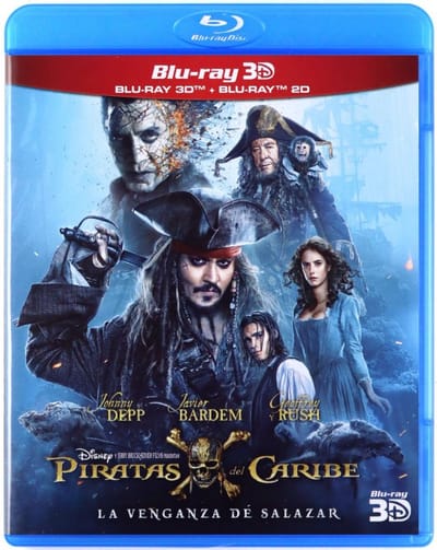 Pirates of the Caribbean: Salazar's Revenge [Blu-Ray 3D]+[Blu-Ray]