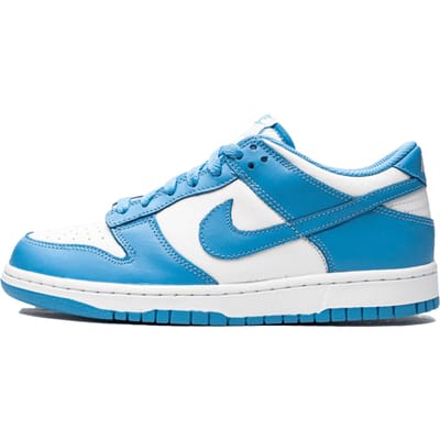 Nike Dunk Low - Wit/Blauw - Maat 35.5 - Sneakers - Limited edition