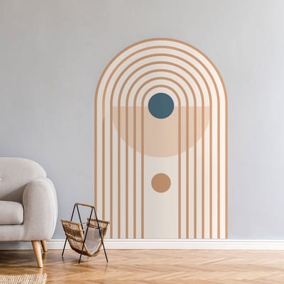 Vooraf gelijmd vliesbehang met gigantische muurschilderingen - TIME ARK MURALS - 135x90cm