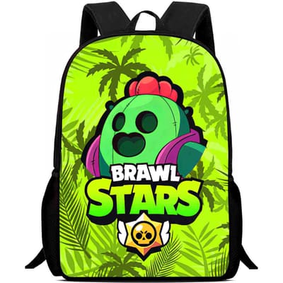Sac à dos Brawl Stars Impression Haute Définition Multifonctionnel Léger