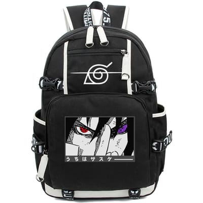 Anime Naruto sac à dos pour adolescents garçons filles retour à l'école sac à dos étudiant cartable hommes femmes loisirs Usb sacs de voyage sac à dos