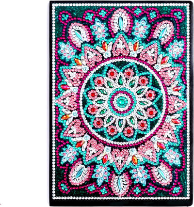 Notitieboekje - HM018 - Mandala - Diamond painting - compleet pakket - diamond painting by Wietske