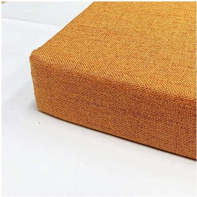 wangk Outdoor/Indoor Universal Loveseat Settee/Bench Kussen Effen Kleur Moderne Rechthoek Dikke Non-slip Zachte Bench Kussen Geschikt Tuin Patio Oranje-Oranje 100 * 35 * 20cm (39 * 14 * 7,8in)