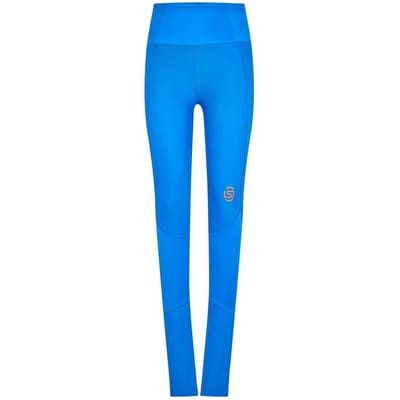 Skins Dames-serie 5: Skyscraper-legging met volledige beenlengte (Blauw)