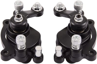Allecto - WOOSTAR Vervangingsremklauwen voor 2-Takt 43cc 50cc Pocket Bike - Set van 2