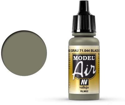 Vallejo Hobbyverf Acrylverf - 71044 Model Air Grey RLM02 - Acryl Verf flesje - 17 ml