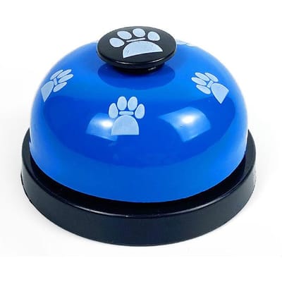 Huisdieren Luiden de Bel om Eten te Bestellen Hond en Kat Trainer Artifact Educatief Speelgoed Maaltijdbel Pootafdruk Bel Hondenspeelgoed 7.2*5cm