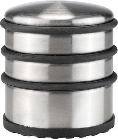 Haushalt Deurstopper - 9 x 9 Cm - Rvs