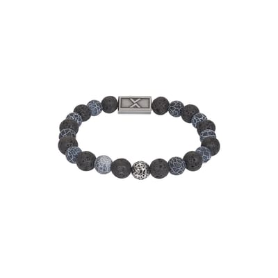 iXXXi Men-Abel-Zilverkleurig-Heren Armband