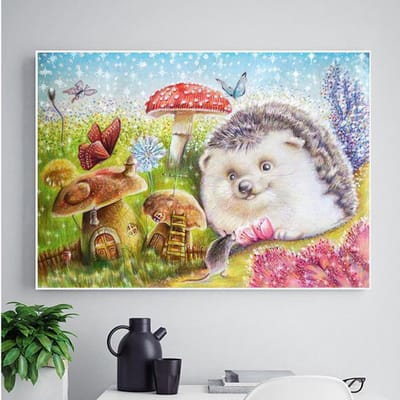 DIY 5D Diamond schilderij volledige ronde hars diamant borduurwerk mozaïek kruissteek Strass Wall Art Home Decor Full Square 20X30CM