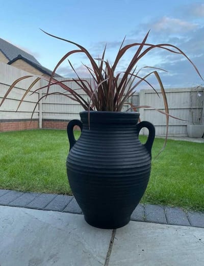 35L zwarte plantenbak - Prestige Athene