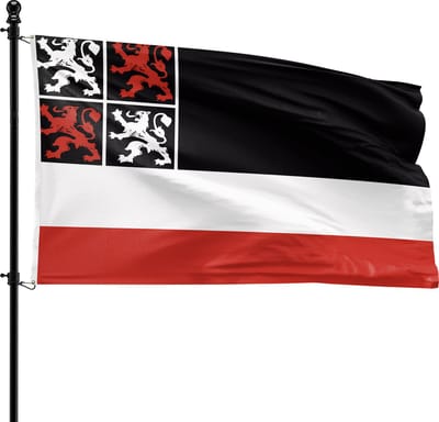 VlagDirect - Uitgeest vlag - Gemeente Uitgeest vlag - 90 x 150 cm.