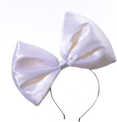 Grote haarband met strik voor vrouwen, modieuze haaraccessoires voor feesten, verjaardagen en thema's, perfect voor carnaval en cosplay