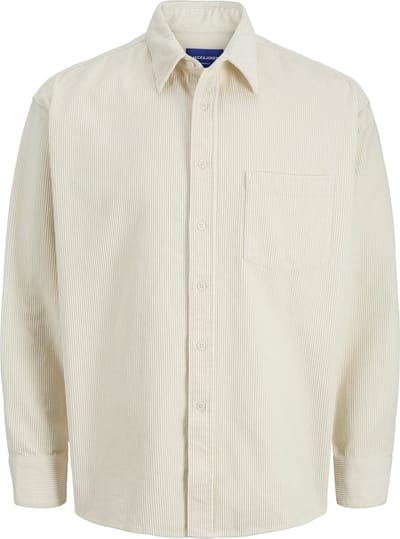 JACK&JONES - JORINWOOD OVERSIZED CORD SHIRT LS - Heren - Overhemden