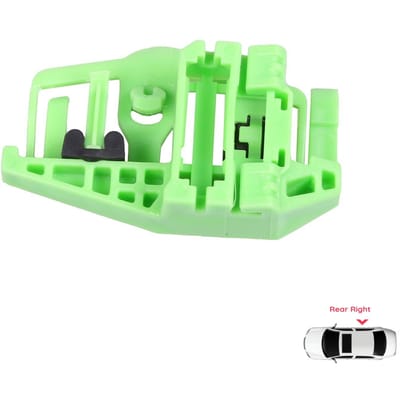 BWR700 Raammechanisme Clips Achter Rechts voor BMW 3 E90 E91 2004-2012 4/5 Deurs 1 E87 2003-2012 5-Deurs 51357140590 51357138468