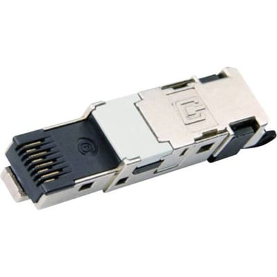 Telegärtner 100007492 STX RJ45-stekker T568B Cat. 6 100007492 Stekker, recht Aantal polen (sensoren) 8P8C Zink-grijs 1 stuk(s)