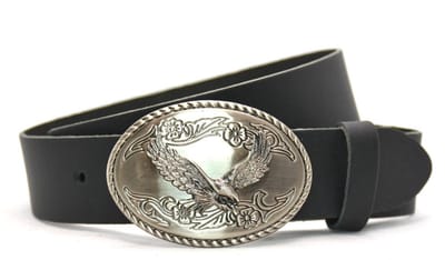 Buckle riem met wisselbare gesp – Eagle plaatgesp - Size 95