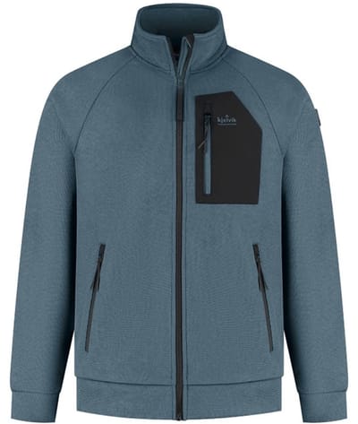 Vest Daley blue sweat/fleece zomer heren - Kjelvik - maat S