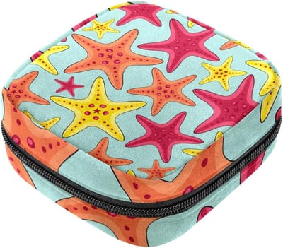 Opbergtas Maandverband - Periode Kit - Persoonlijke Hygiëne - Zachte fluwelen stof - 12x17x17 cm - Meerkleurig