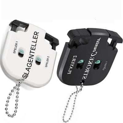 EXCITAT Scoreteller - Golf Scoreteller - Draagbare teller - Geschikt voor school, sportevenementen, kantoor, laboratorium, concert, golf