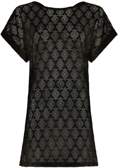 MyRebelle - Sunveil - Cover-up - Zwart - Maat 34