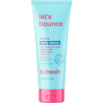 b.fresh Daily Moisturizing Body Lotion for Tired Skin Let's Bounce Firming Body Serum with Hyaluronic Acid, Niacinamide, Oolong Tea and Vitamin E 8 Fl Oz