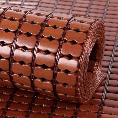 Bamboe Zomer Mat - Koelmat Slaap - Koel Slapen - Glad Ademend Oppervlak - 40x80cm - Geel