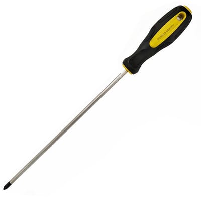Dailygoody - Long Hand Screwdriver - Phillips Schroevendraaier - Duurzaam en Magnetisch - 6 x 250 mm - Voor Meubelmontage - Perfect voor Elektrisch We