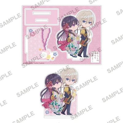 Japon Mon Mariage Heureux Figurines Anime Saimori Miyo Cosplay Supports Acryliques Kudō Kiyoka Modèle de Personnage Assiette Mignonne Décor de Bureau Pro 10 cm