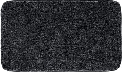 Casilin Badmat Antislip 60x100cm Montana - Waterabsorberende Badkamermat - Wasbaar en Sneldrogend - Voor Douche en Bad - Hoogpolig - Acryl - Rechthoek - Donkergrijs