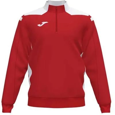 Joma Championship VI Ziptop Kinderen - Rood / Wit | Maat: 152