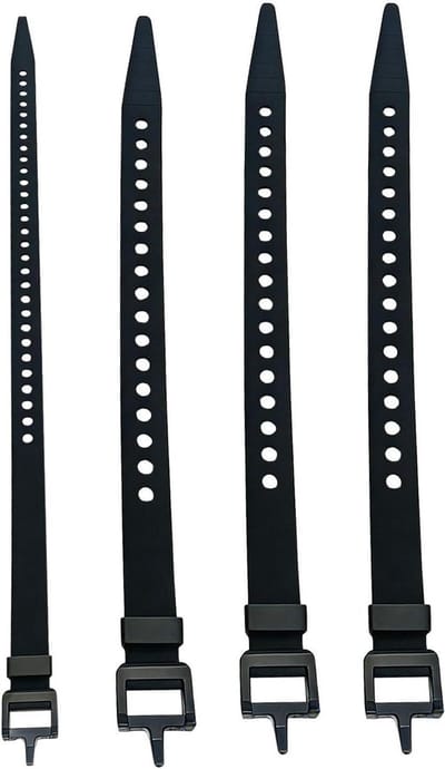 Utility Band Bevestigingen - Vastbinders Gespen - Spullen Vastzetten - Herbruikbaar Siliconen - 30CM*2CM - Niet gespecificeerd