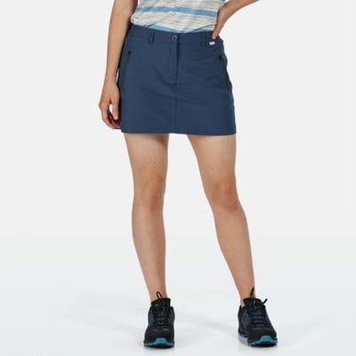 Regatta - Women's Highton Walking Skort - Outdoorbroek - Vrouwen - Maat 44 - Blauw
