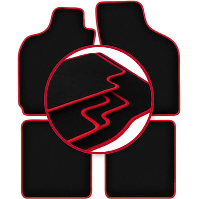 CARLUX-RED automatten voor: Fiat Palio Weekend stationwagen (1996-2004)